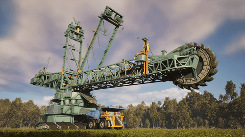 Bagger 293 in VR: A Field Trip to the World's Largest Excavator